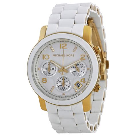 michael kors mk 5145 quartz watch|Michael Kors Runway Silver Dial White Polyurethane Ladies .